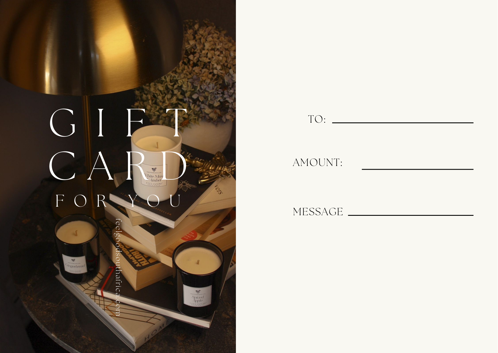Feel Good SA Gift Card