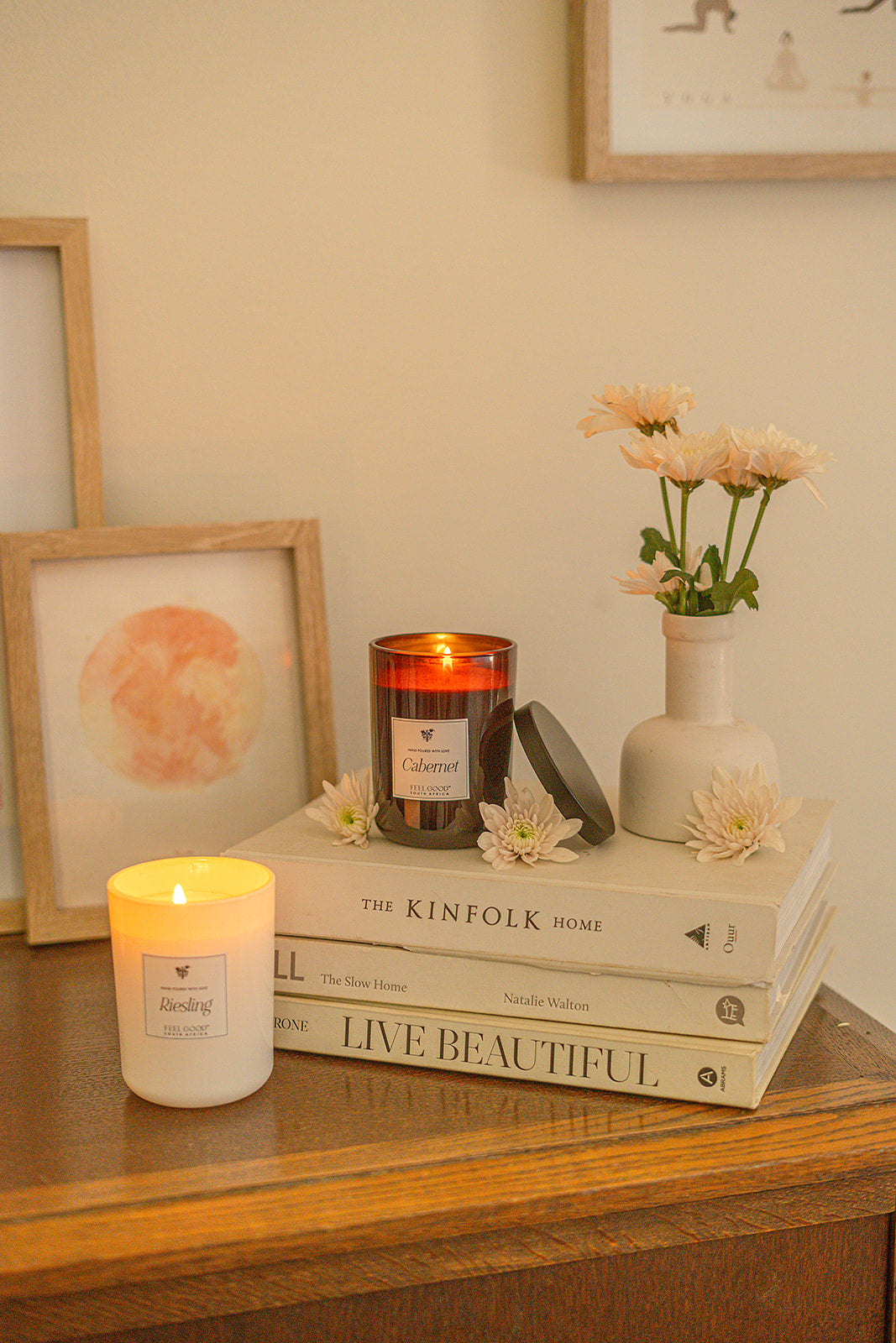 feel-good- wine collection-candle